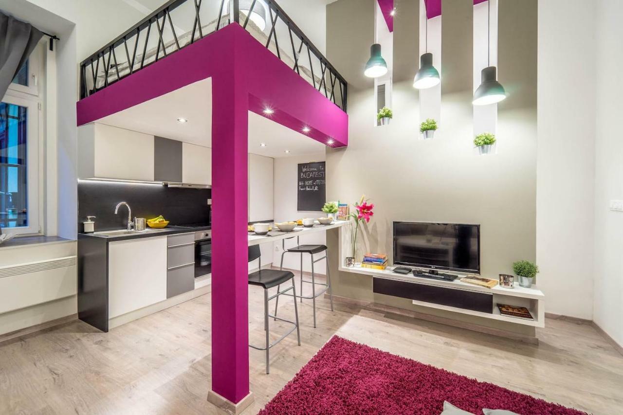 Cozy Downtown Studio Apartment Будапеща Екстериор снимка